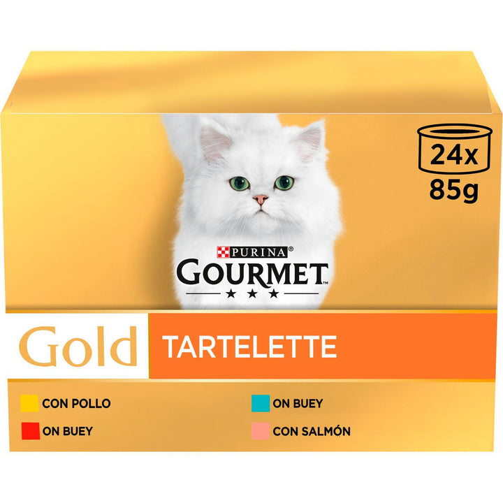 PURINA GOURMET GOLD-Pack 12 Surtido 12x85g Tartelette