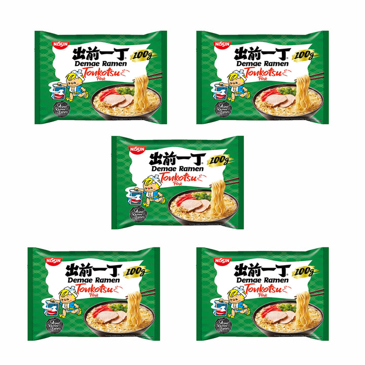 Nissin® Demae Ramen Tonkotsu Pack de 5
