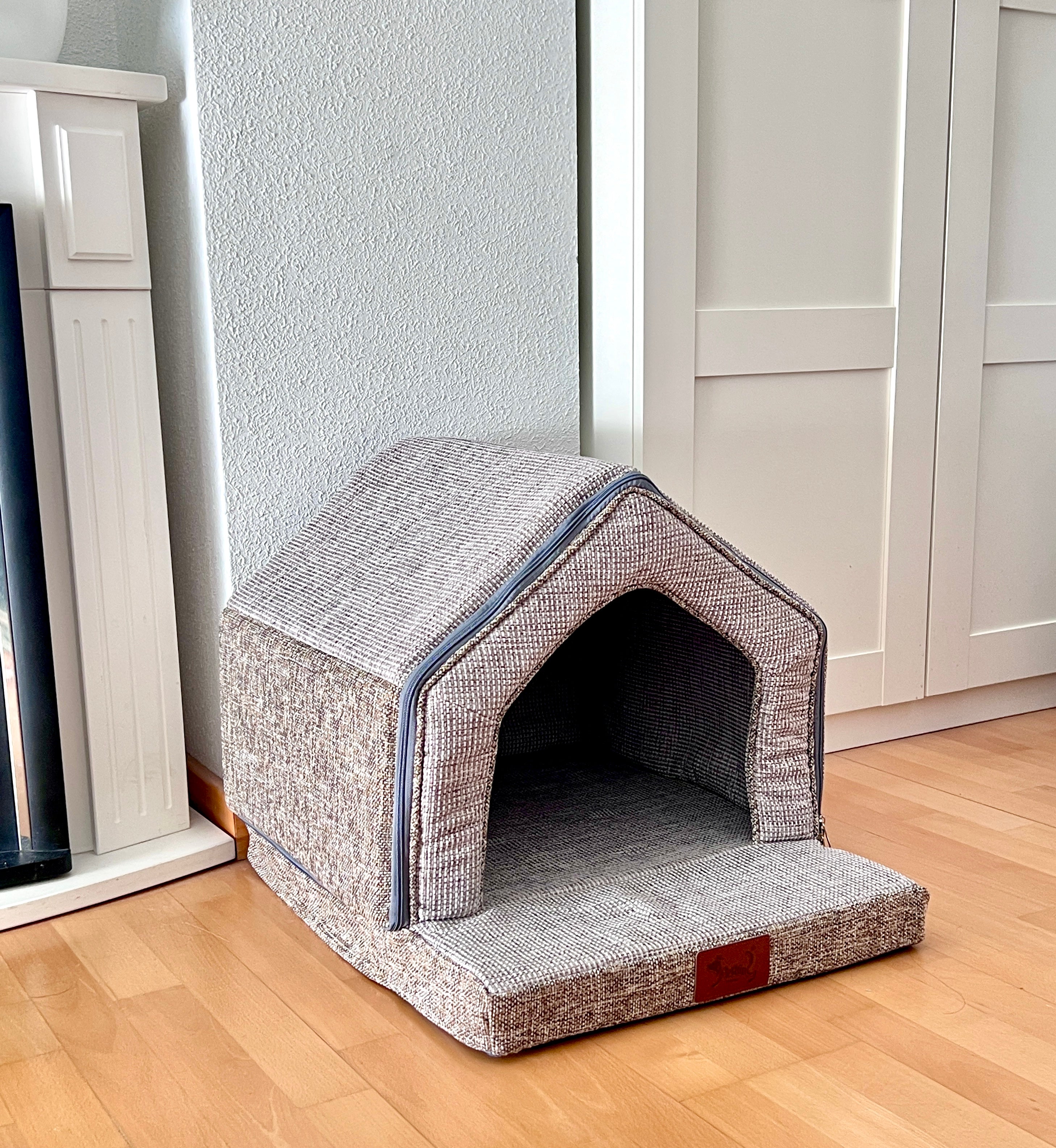 Caseta plegable para perros pequeños