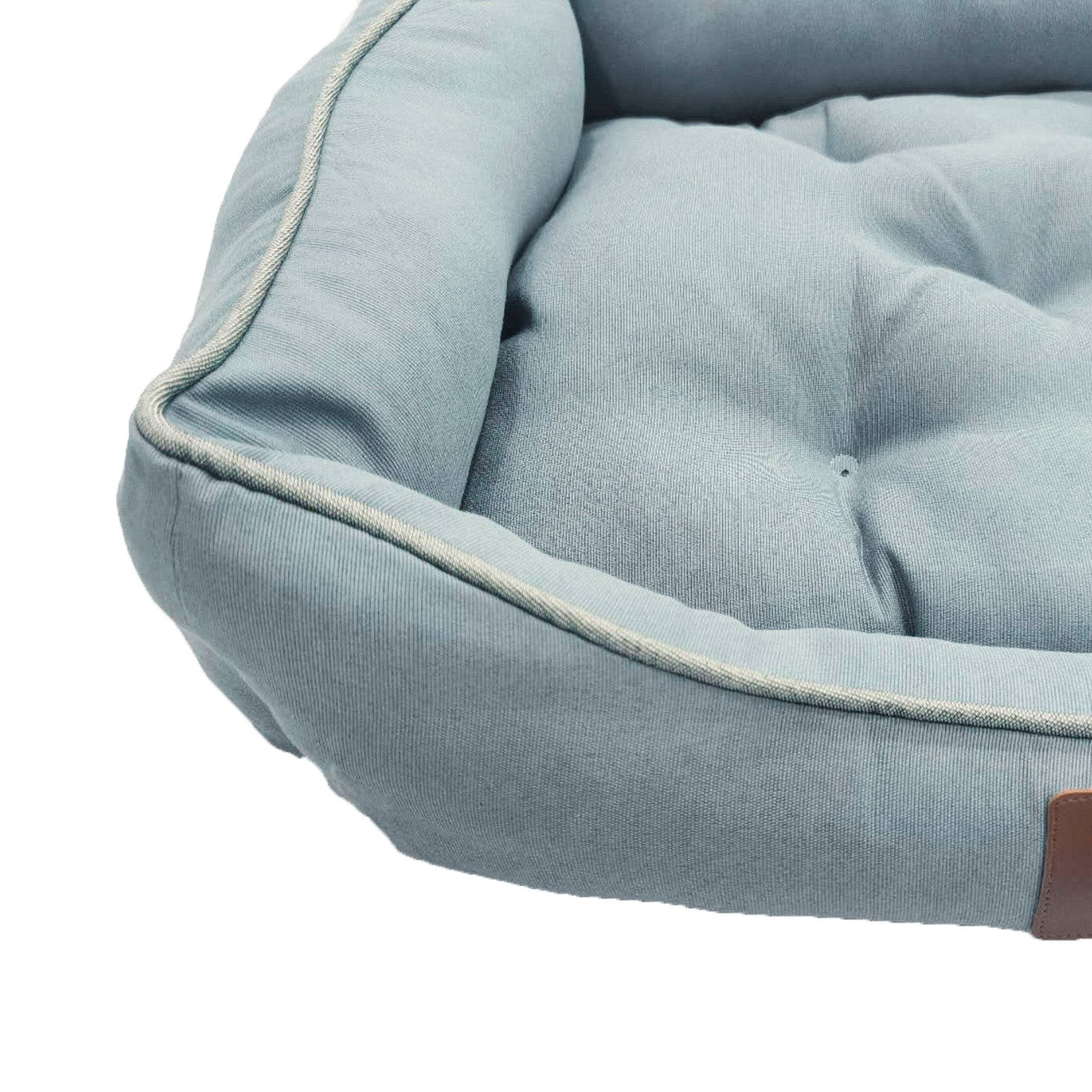 Imagen de Productos para mascotas y animales Cama para Perros de Loneta, Azul Claro en color S - 52x41x17cm de Meishida