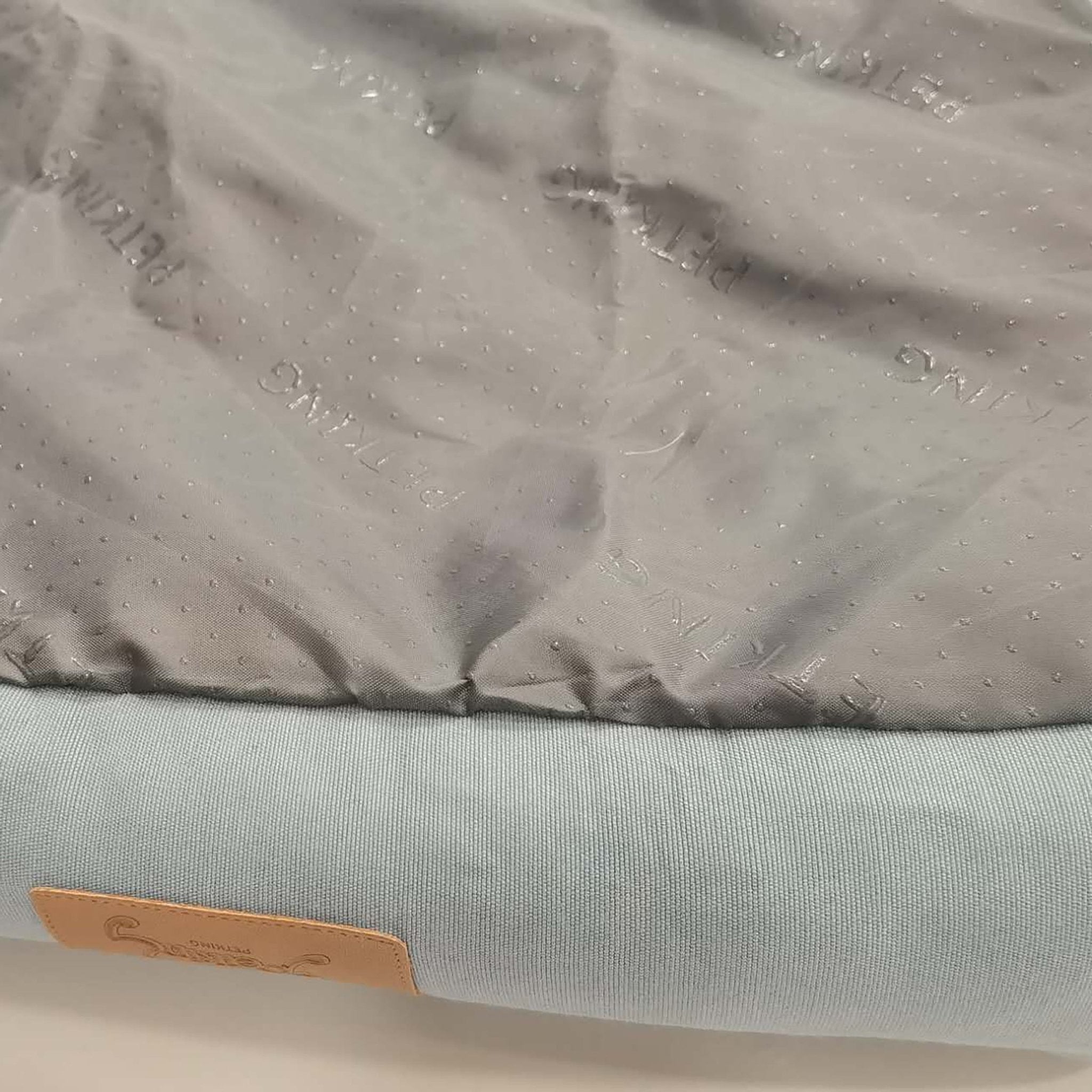 Imagen de Productos para mascotas y animales Cama para Perros de Loneta, Azul Claro en color S - 52x41x17cm de Meishida