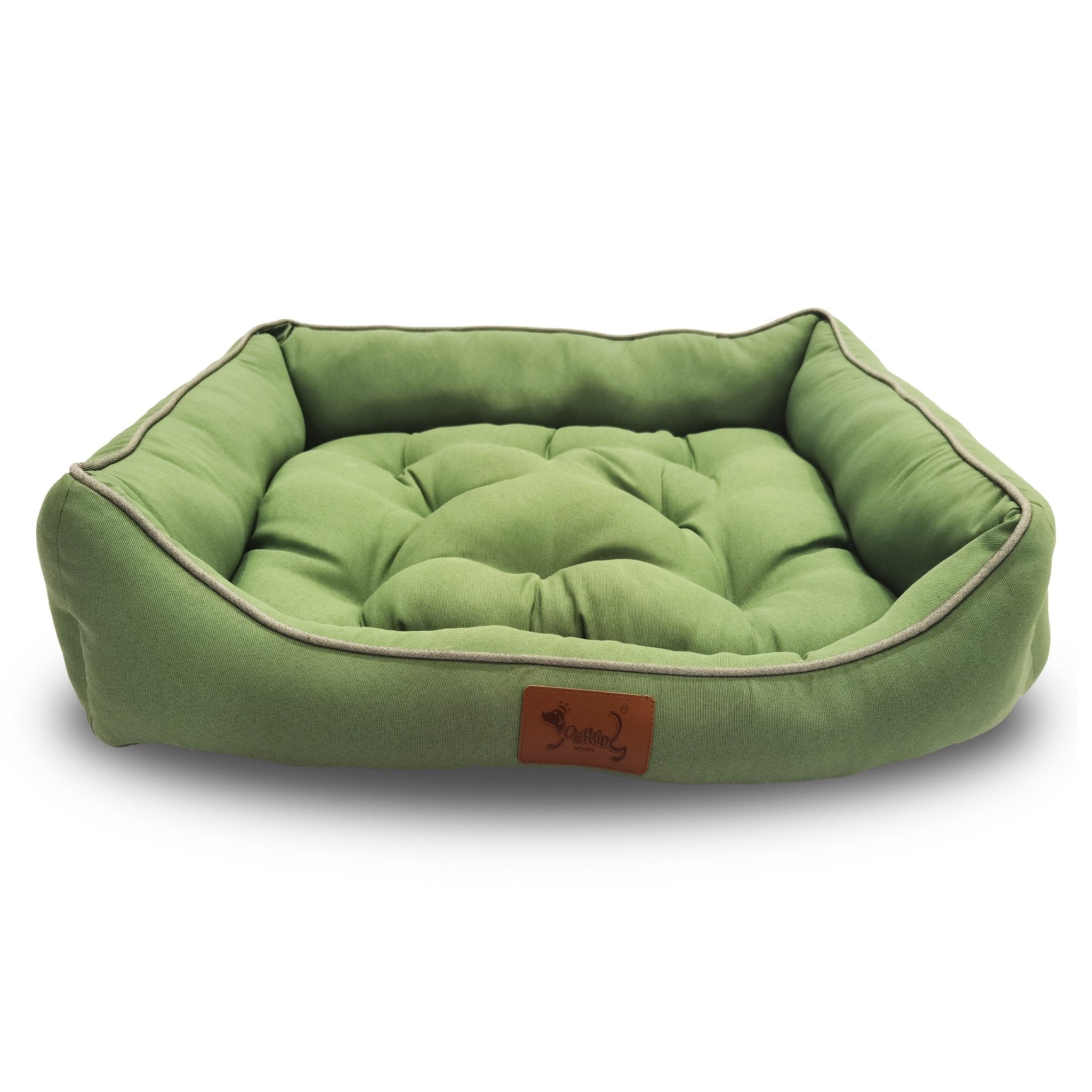 Imagen de Productos para mascotas y animales Cama para Perros de Loneta, Verde en color S - 52x41x17cm de Meishida