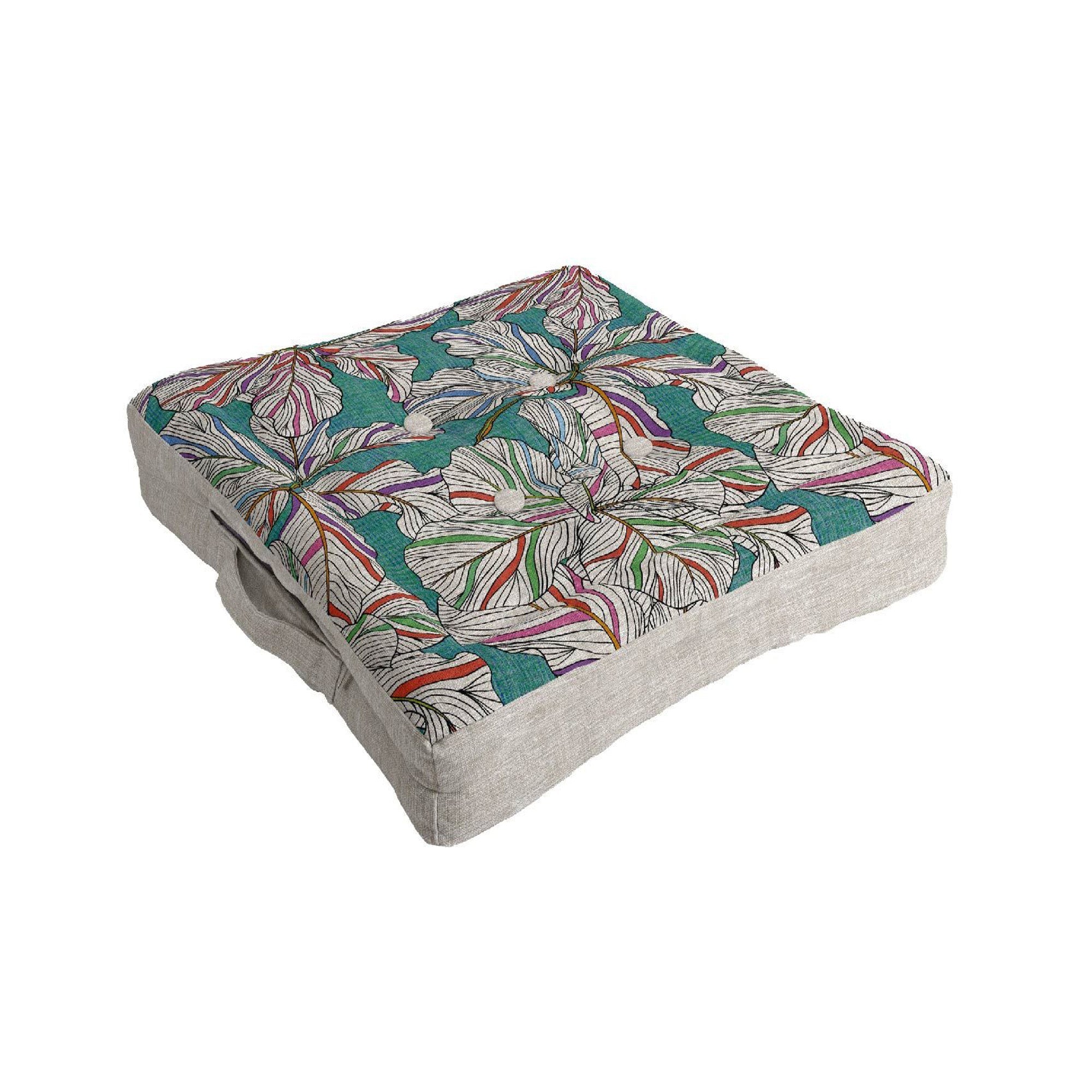 Imagen de Cojín para sillas Cojín para Silla Tamaño 60x60x10cm en color Turquesa de Meishida