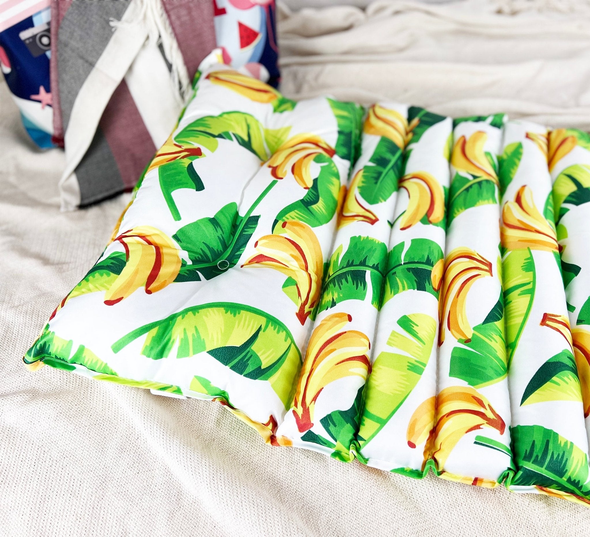 Imagen de Cojín para tumbona Cojín Para Tumbona Estampado, Bananas en color de Meishida