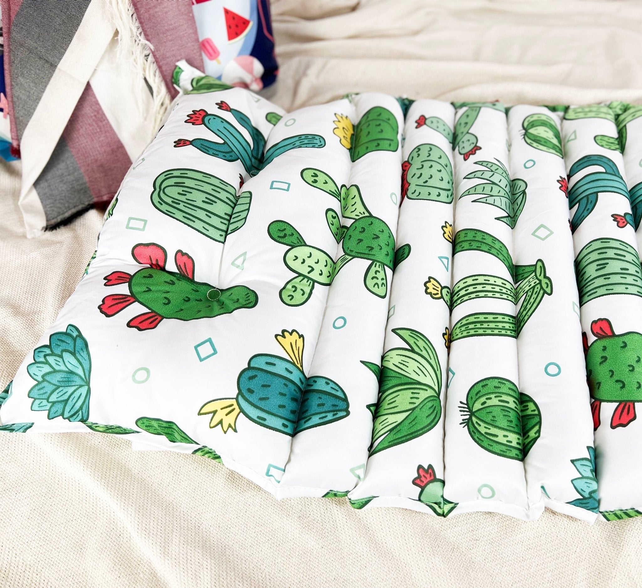 Imagen de Cojín para tumbona Cojín Para Tumbona Estampado, Cactus en color de Meishida