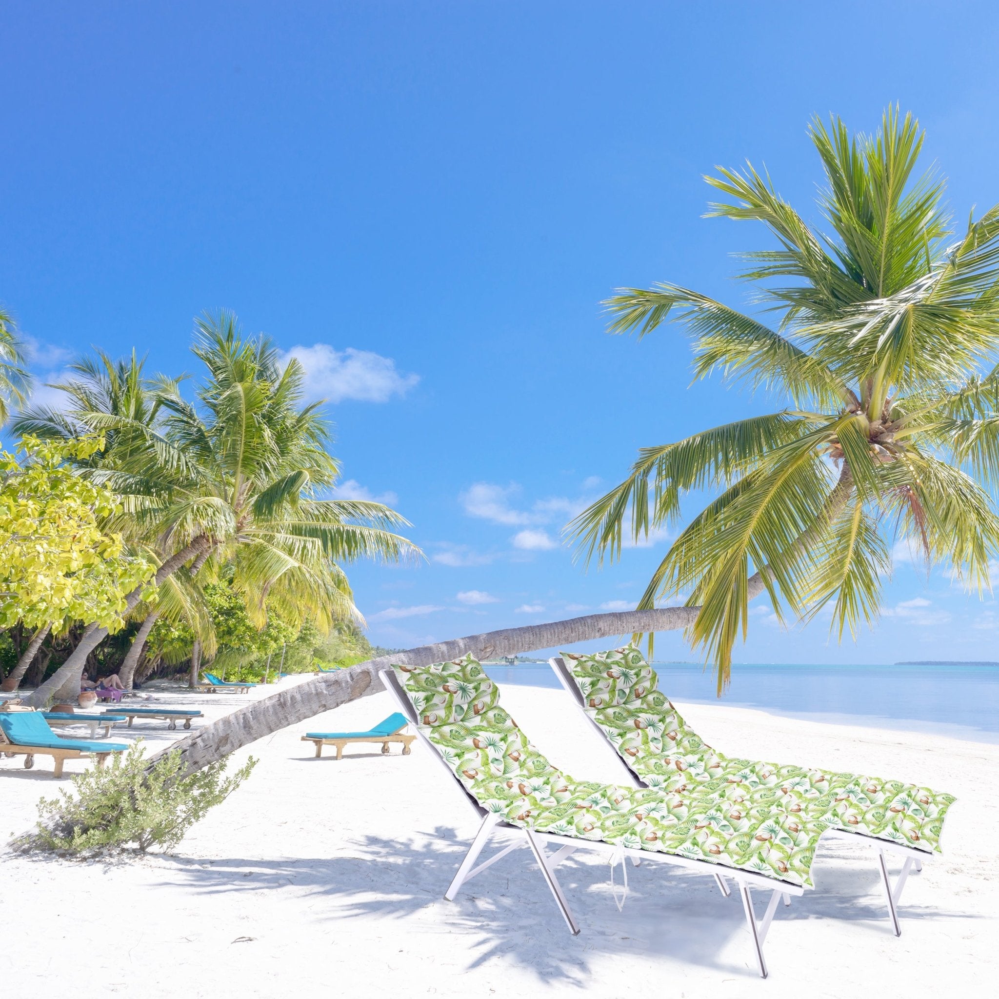 Imagen de Cojín para tumbona Cojín Para Tumbona Estampado, Coco en color de Meishida