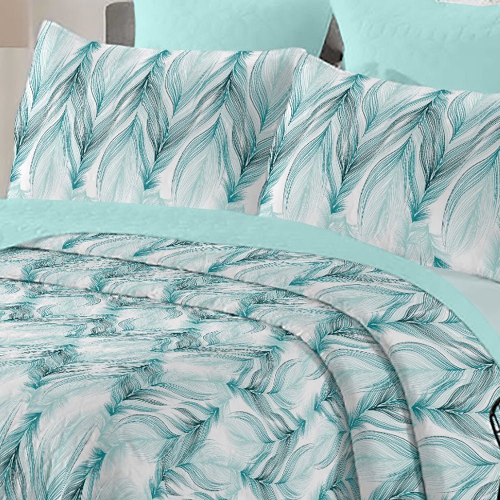 Imagen de Colchas Colcha Estampada Reversible en color Gris de Meishida