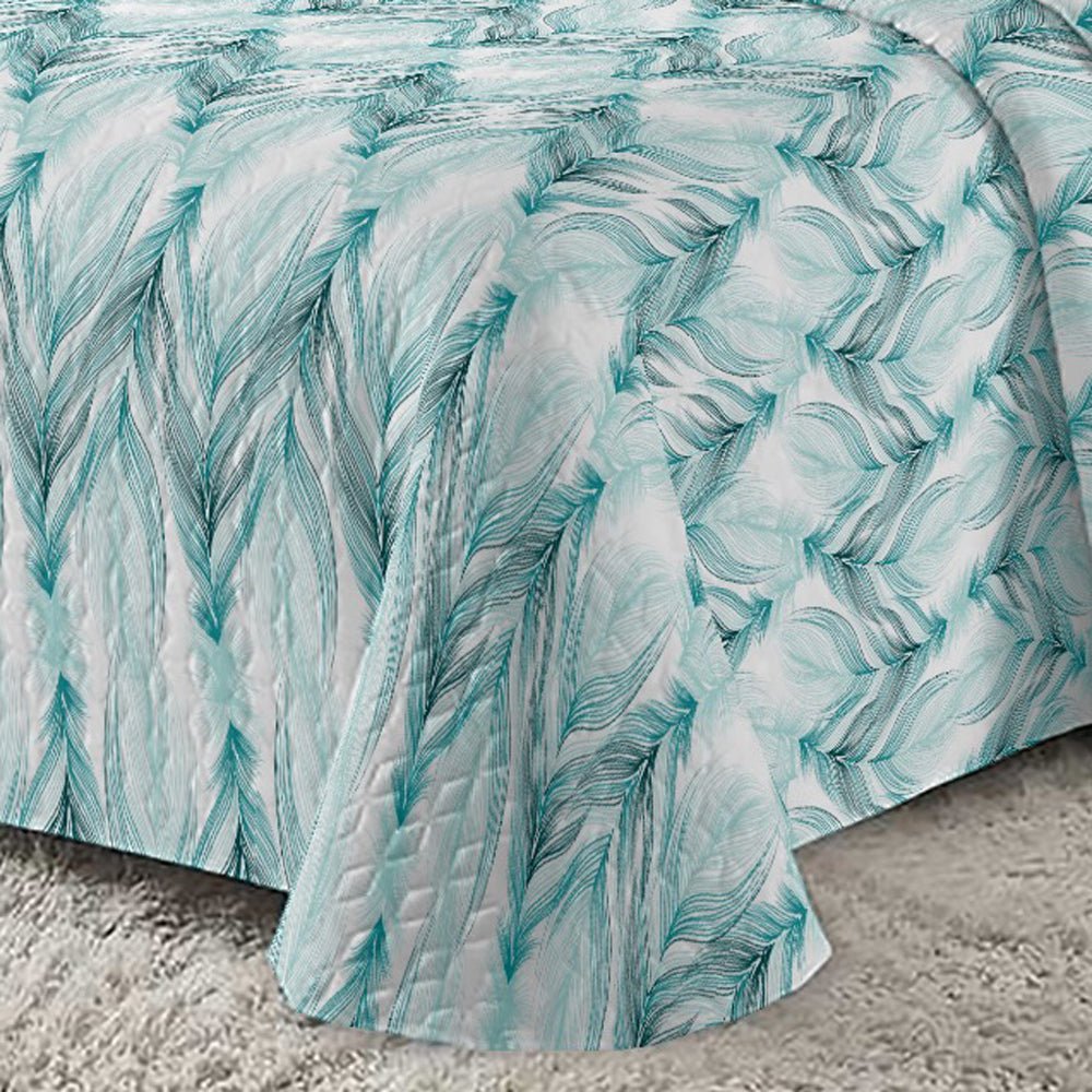 Imagen de Colchas Colcha Estampada Reversible en color Gris de Meishida