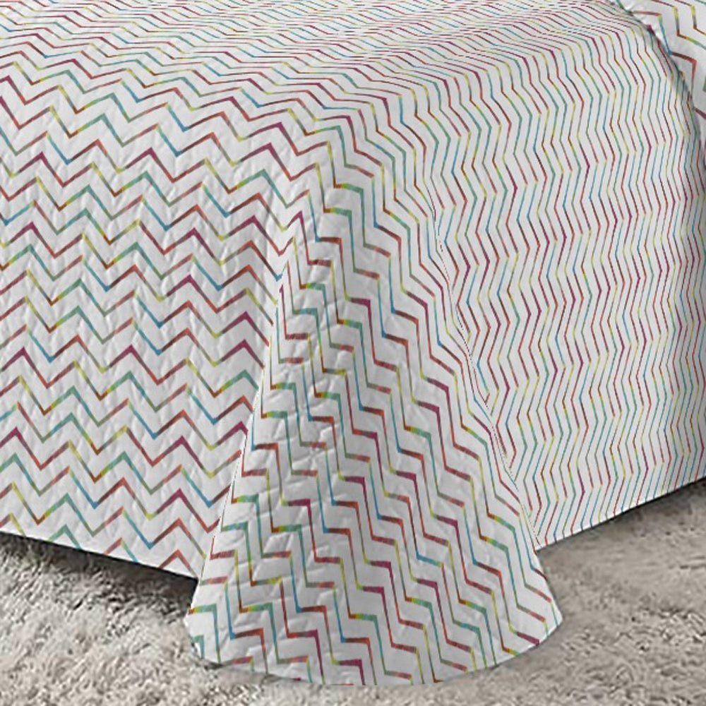 Imagen de Colchas Colcha Estampada Reversible en color Gris de Meishida