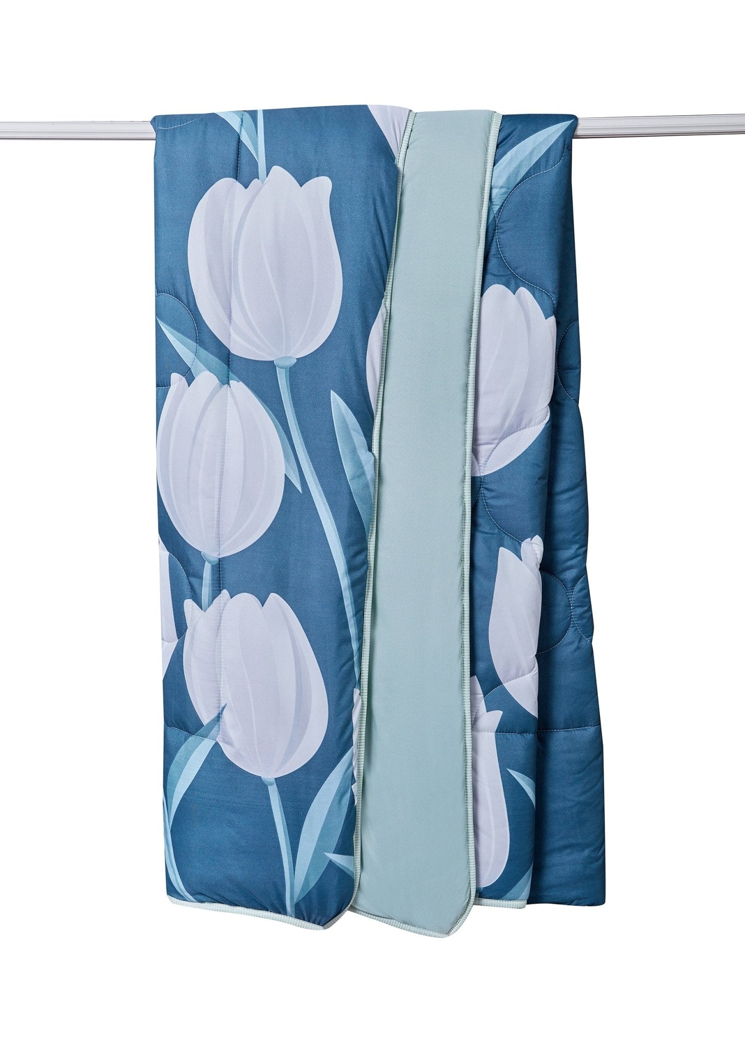 Imagen de Relleno Nórdico Edredón Nórdico Reversible de Microfibra 300gr/m² en color Verde de Meishida