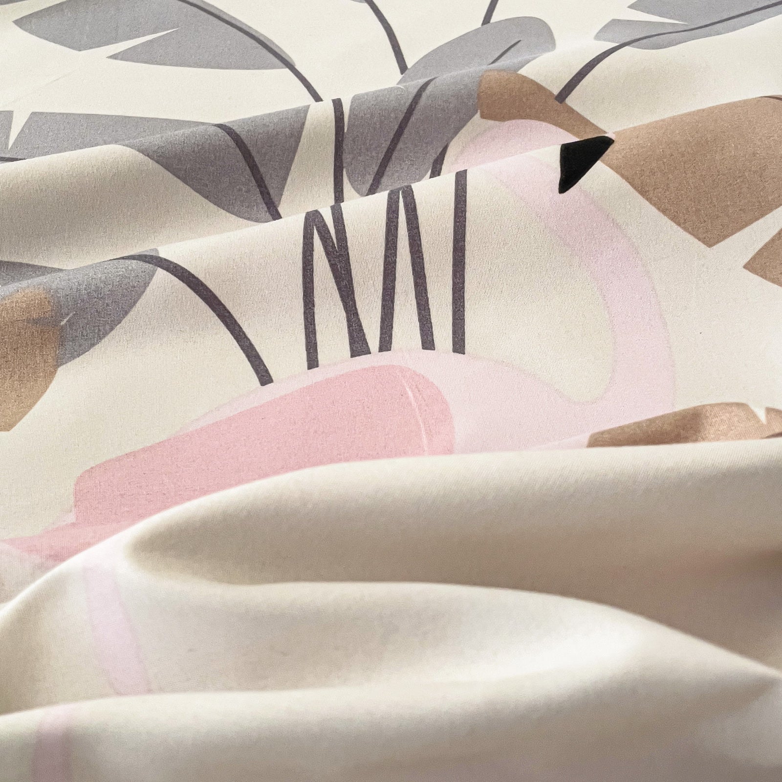 Imagen de Juego de sábanas Juego de sábanas 4 piezas con diseño floral en color Cama 90 de Meishida