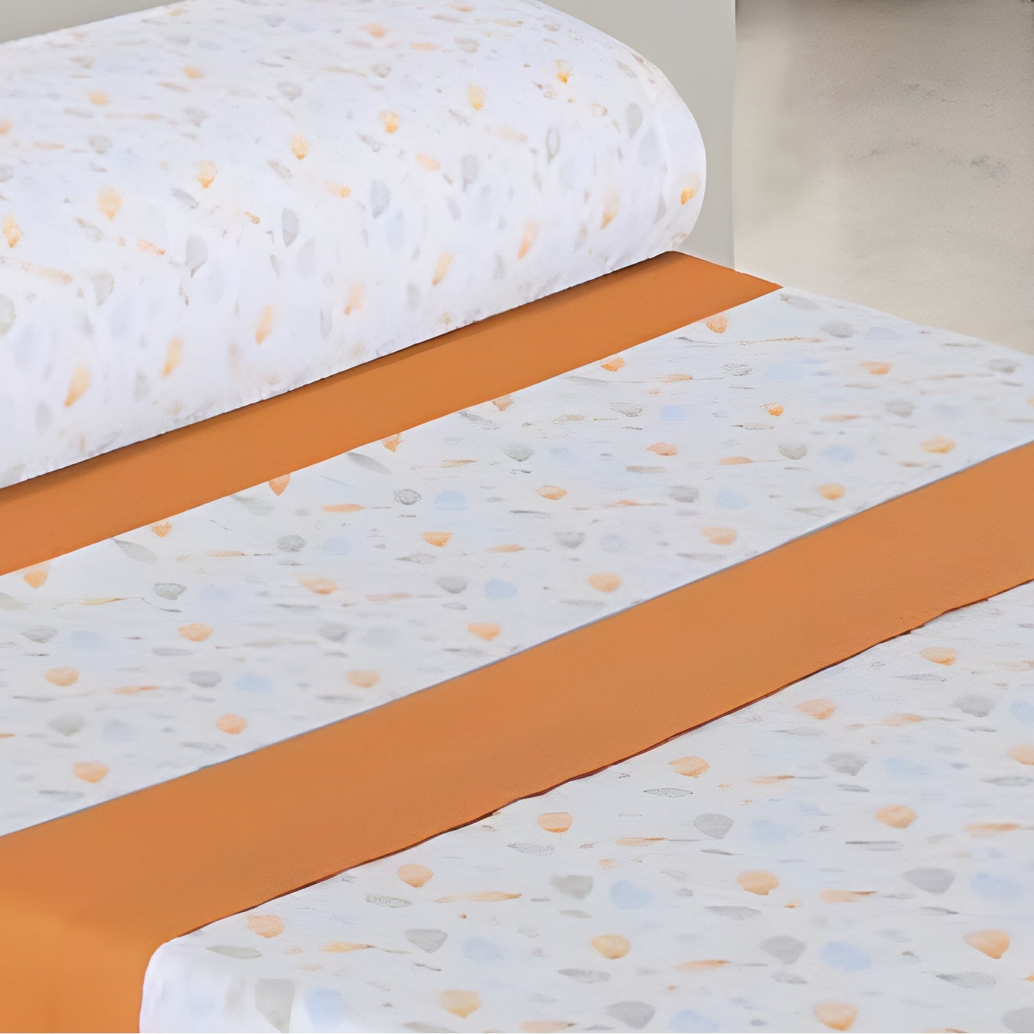 Imagen de Juego de sábanas Juego de Sábanas Estampado en color Rosa Oscuro de Meishida