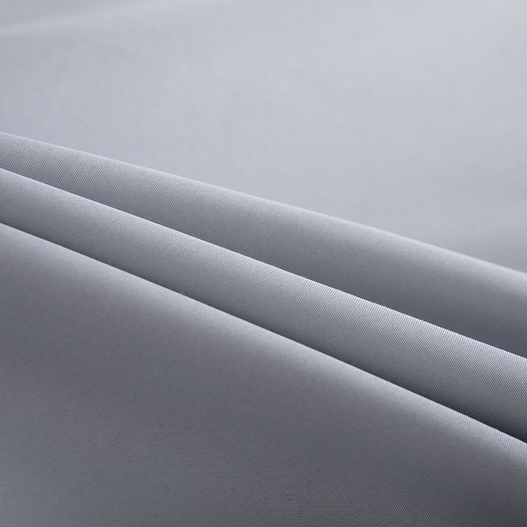 Imagen de sabana Juego de Sábanas Microfibra Liso - Gris Claro en color Cama 90 de Meishida