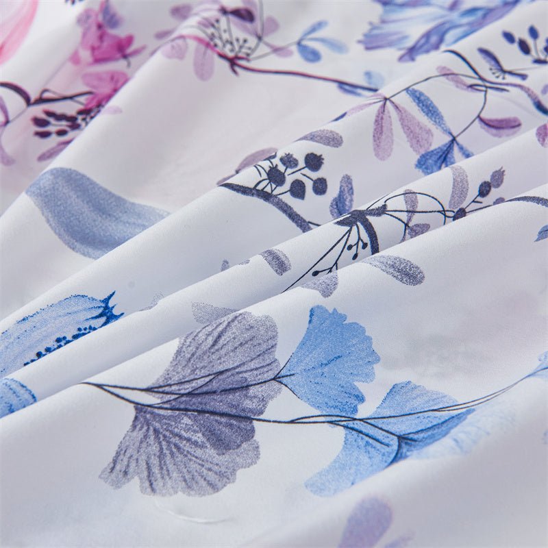 Imagen de sabana Juego Sábanas Estampada para Cama 3 Piezas Sábana Bajera Ajustable, Encimera, Funda de Almohada 11 en color Cama 90 de Meishida