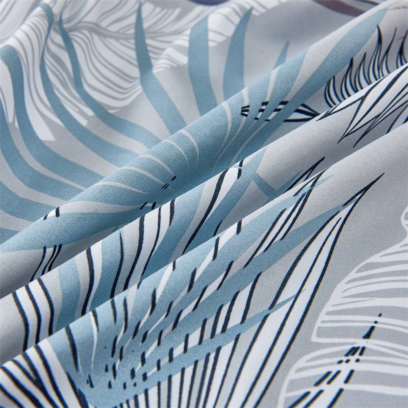 Imagen de Juego Sábanas Estampada para Cama 3 Piezas Sábana Bajera Ajustable, Encimera, Funda de Almohada 12 en color Cama 90 de Meishida