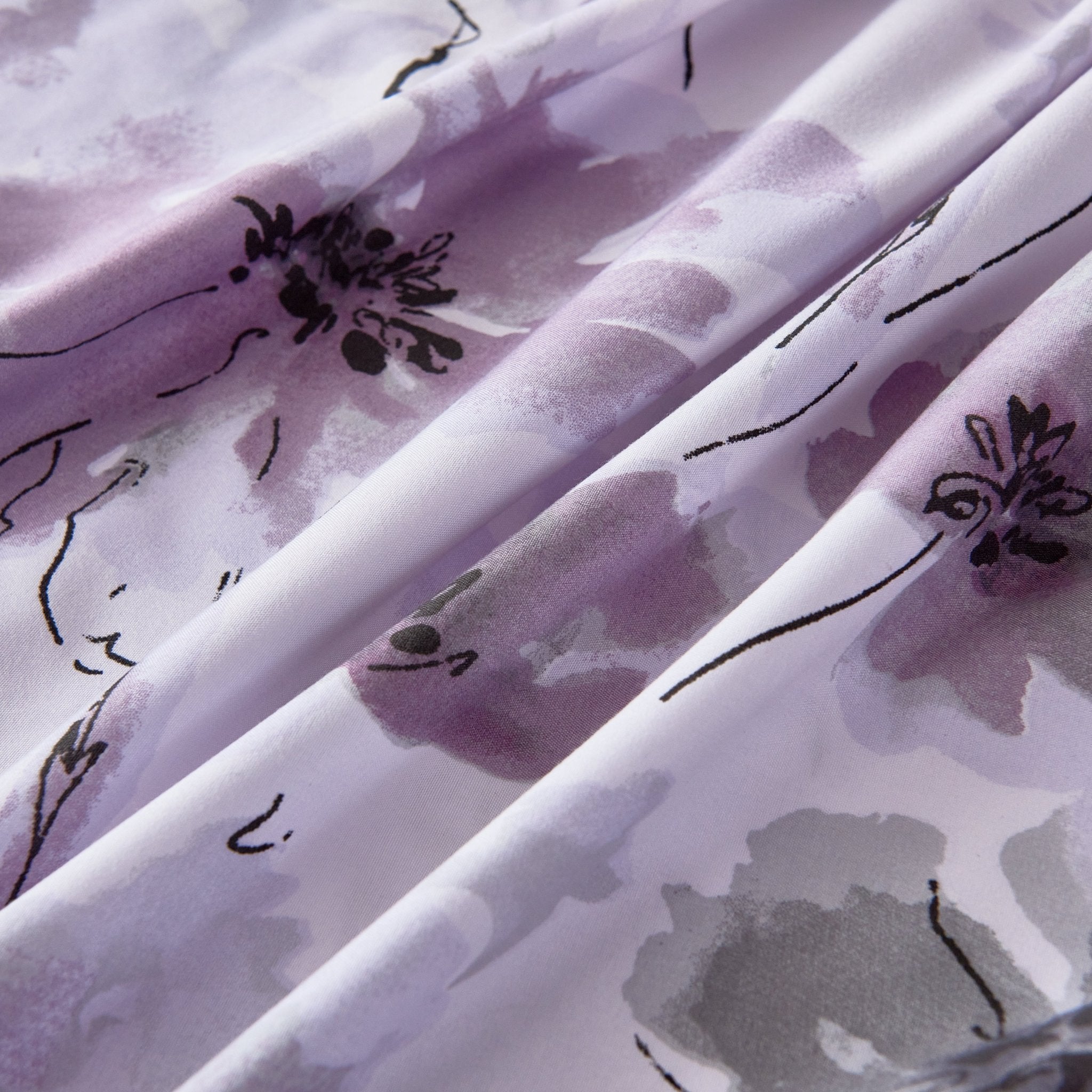 Imagen de Juego Sábanas Estampada para Cama 3 Piezas Sábana Bajera Ajustable, Encimera, Funda de Almohada 14 en color Cama 90 de Meishida