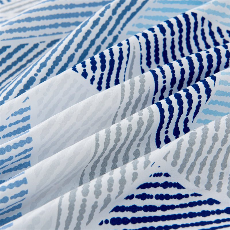 Imagen de Juego Sábanas Estampada para Cama 3 Piezas Sábana Bajera Ajustable, Encimera, Funda de Almohada 8 en color Cama 90 de Meishida