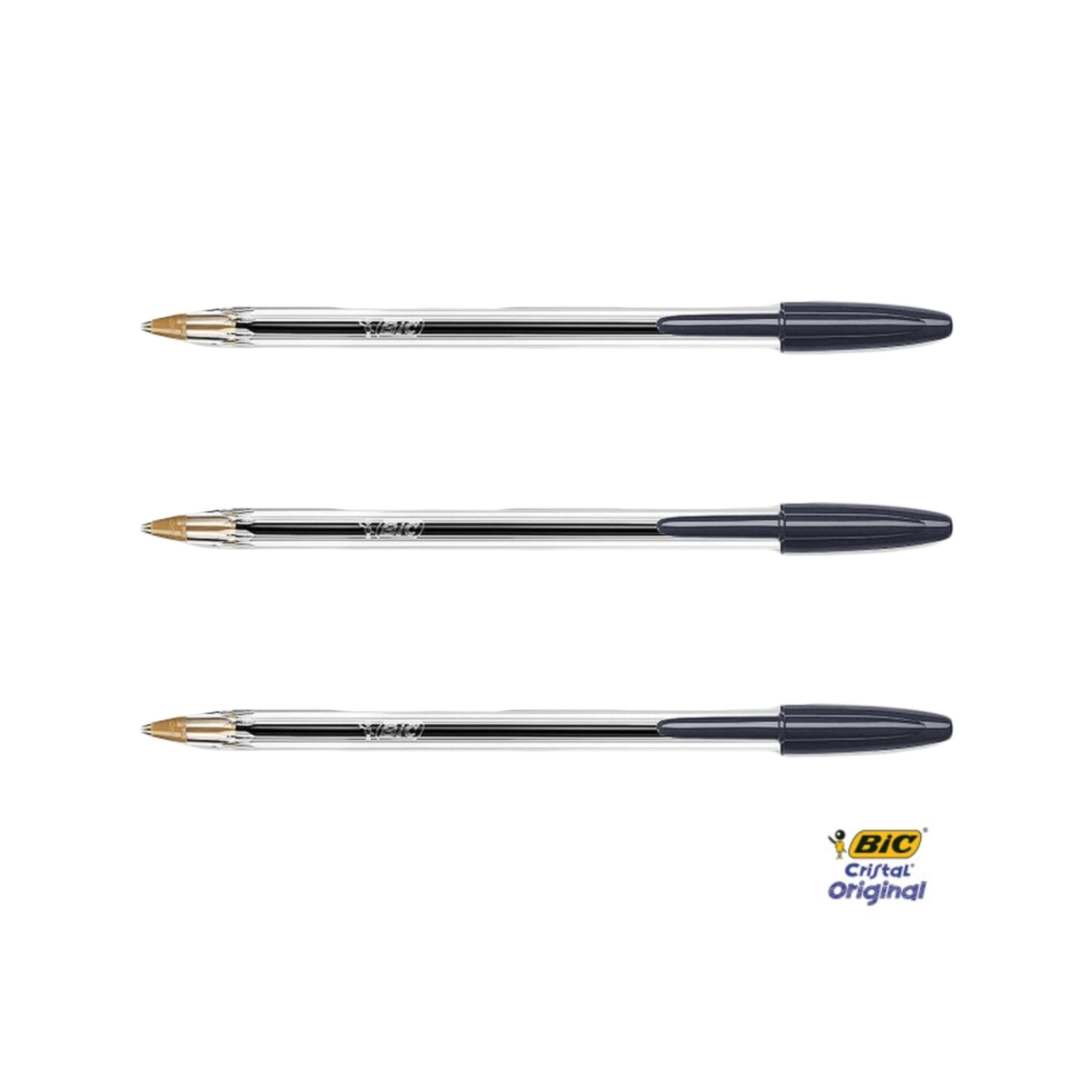 Imagen de Material escolar primaria infantil vuelta al cole en color Bic Negro 3U de Meishida