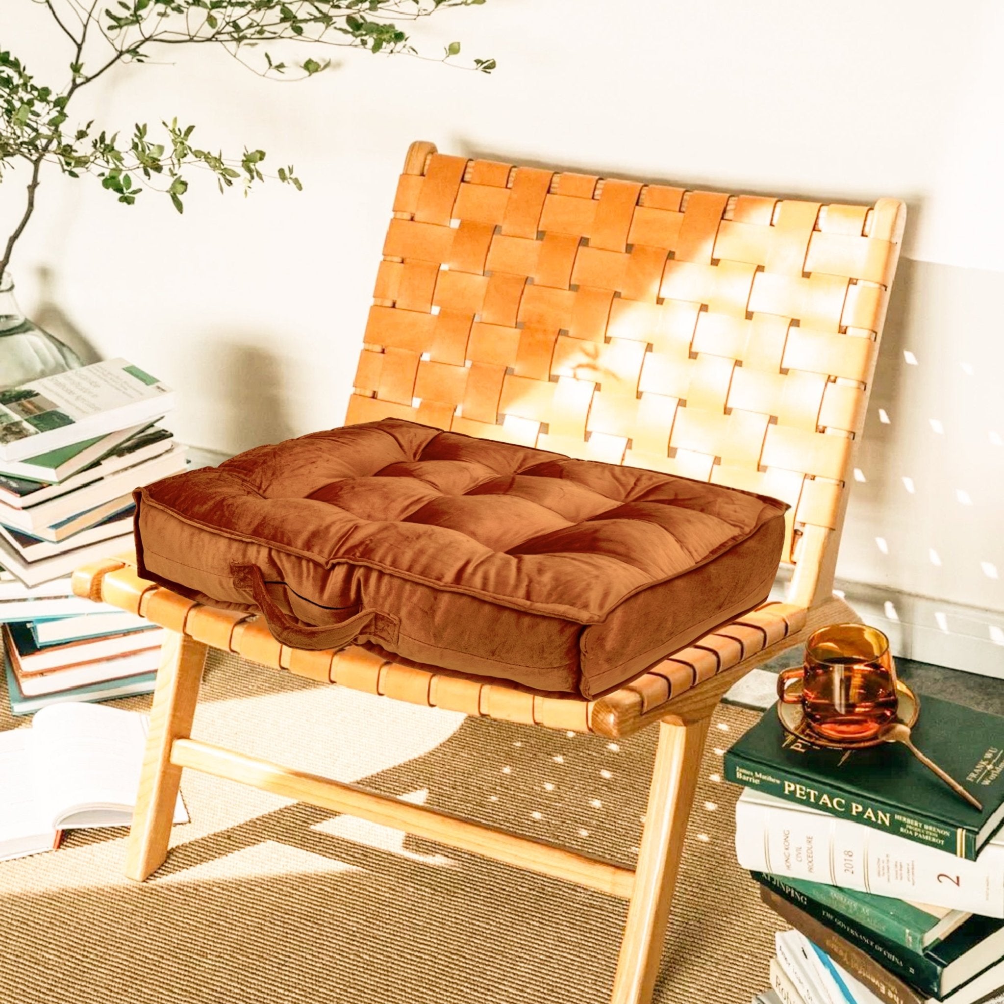 Imagen de Cojín para sillas Cojín Suelo o Sillones jardín en color 60x60x10cm de Meishida