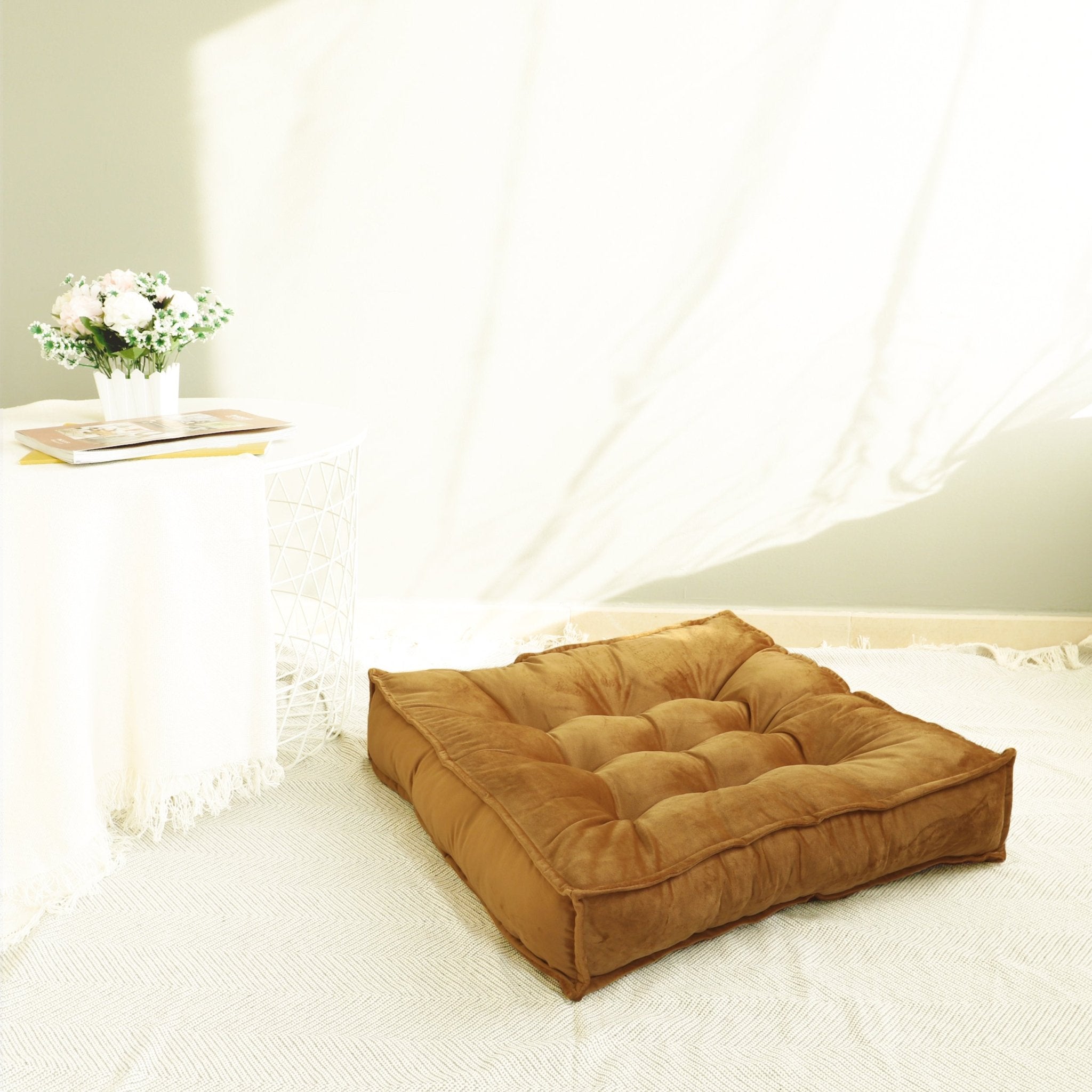 Imagen de Cojín para sillas Cojín Suelo o Sillones jardín en color 60x60x10cm de Meishida