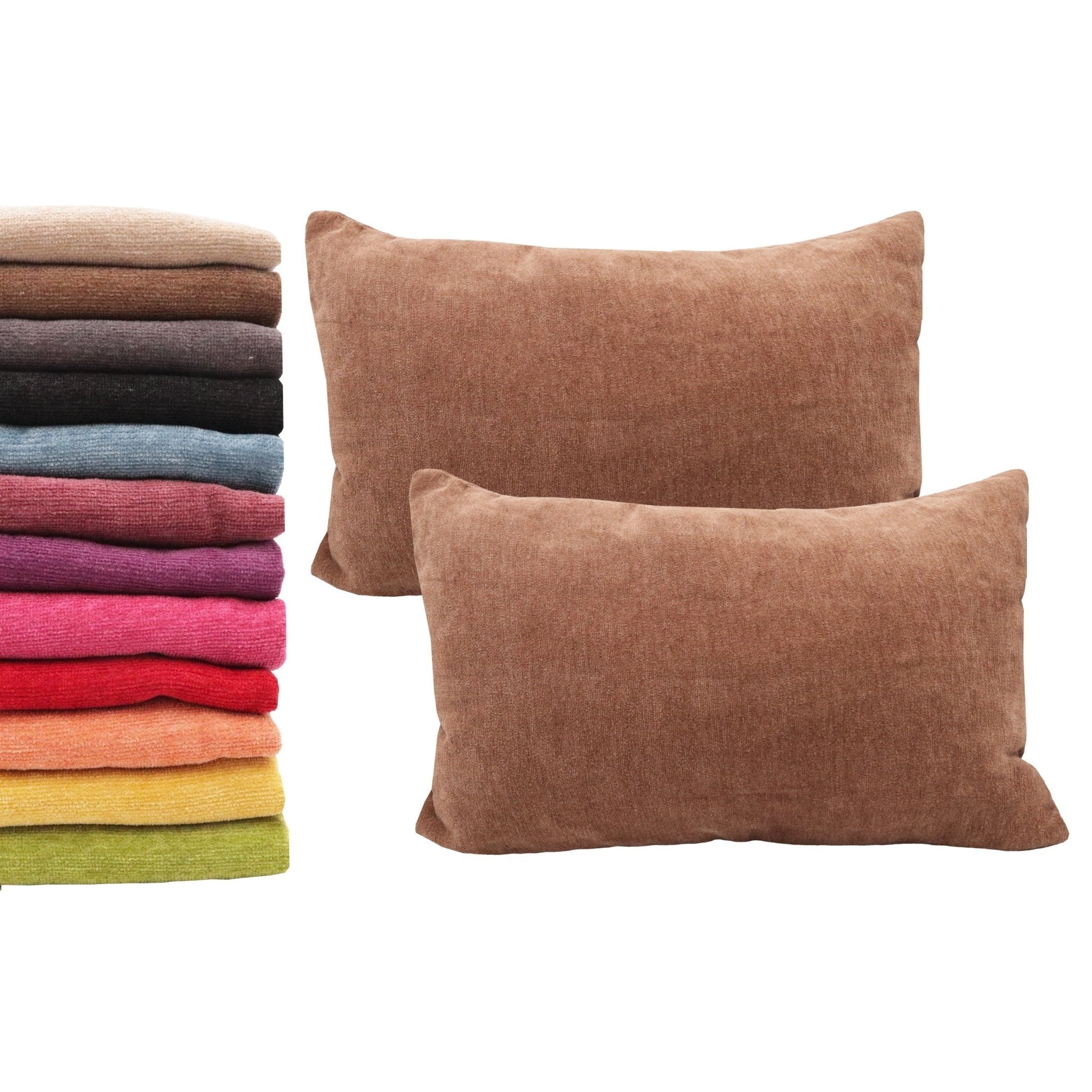 Imagen de Decoración Funda para cojín Chenilla rectangular (Pack 2) en color 40x60 de Meishida