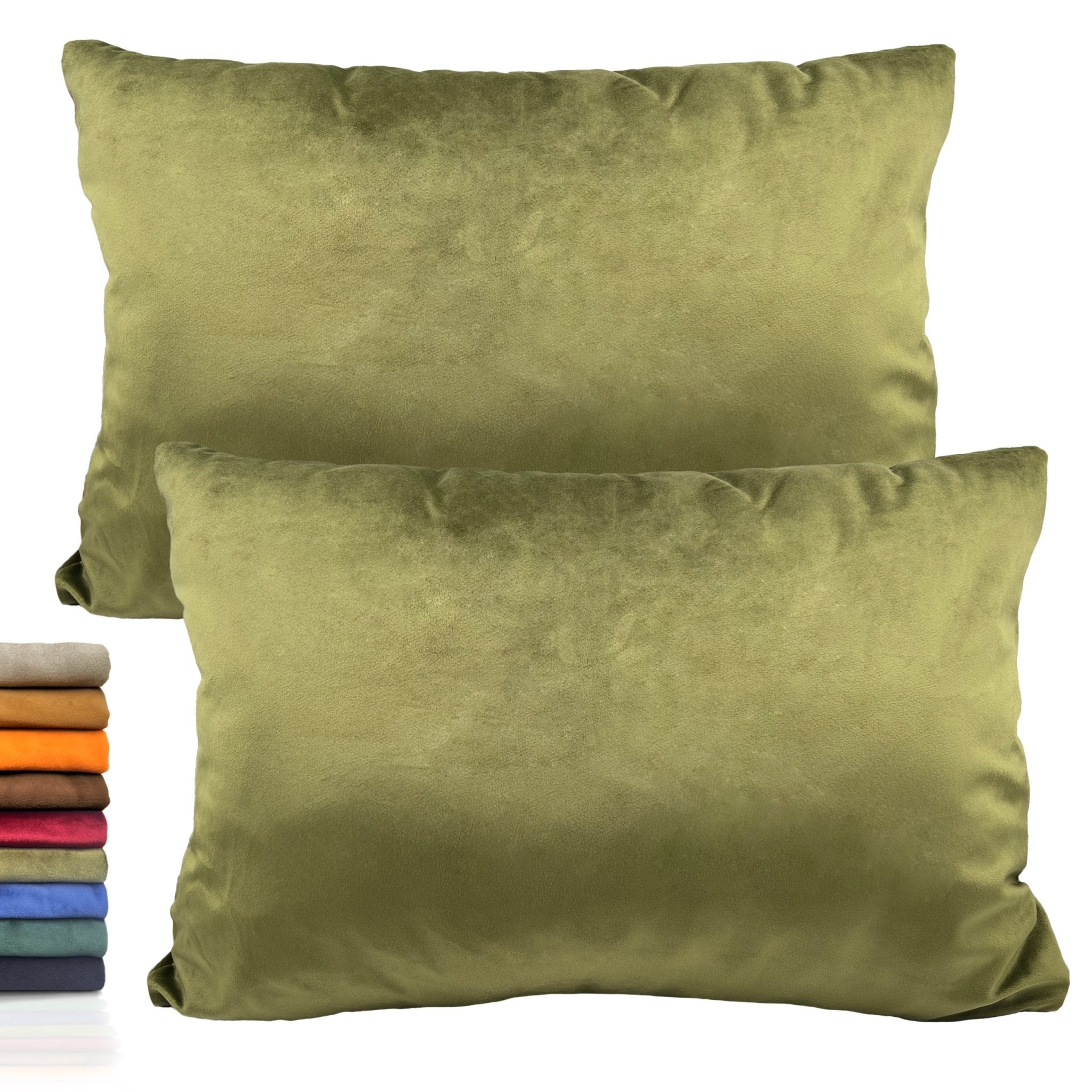 Imagen de Decoración Funda para cojín rectangular Terciopelo (Pack 2) en color 30x50 de Meishida