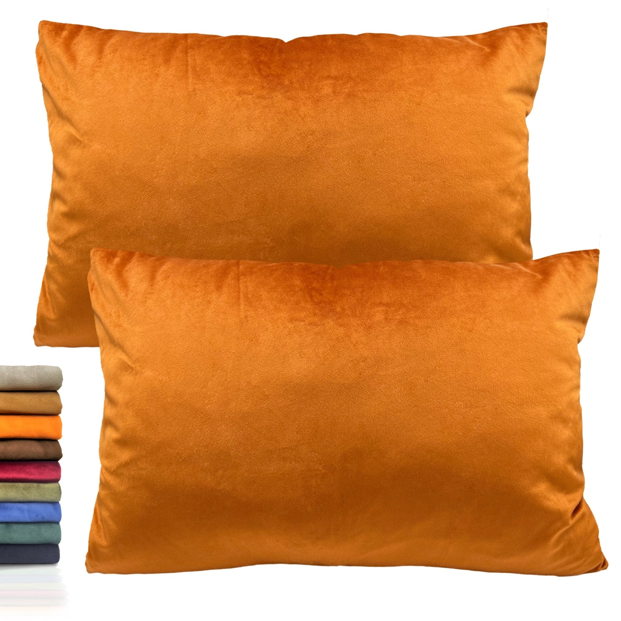 Imagen de Decoración Funda para cojín rectangular Terciopelo (Pack 2) en color 30x50 de Meishida