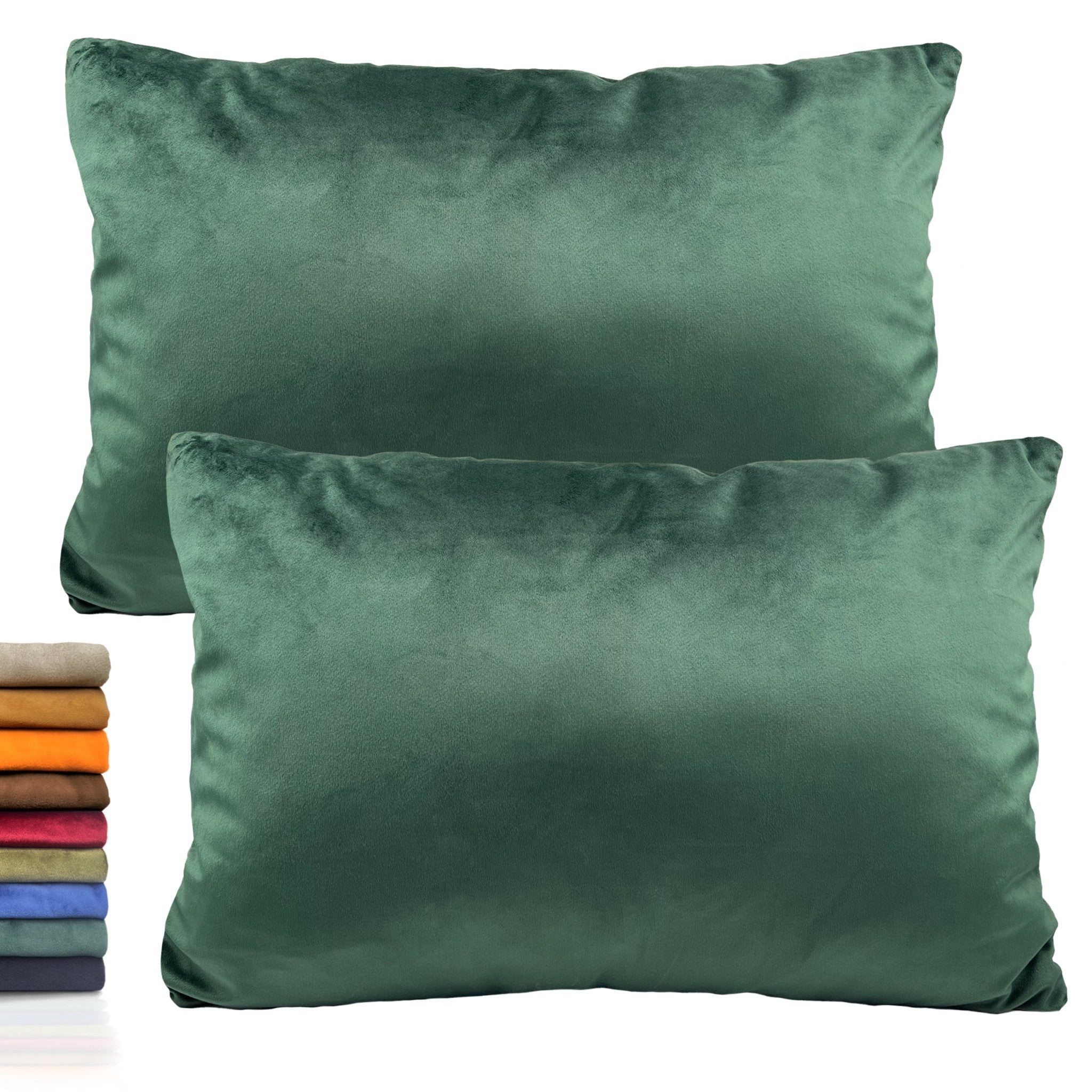 Imagen de Decoración Funda para cojín rectangular Terciopelo (Pack 2) en color 30x50 de Meishida