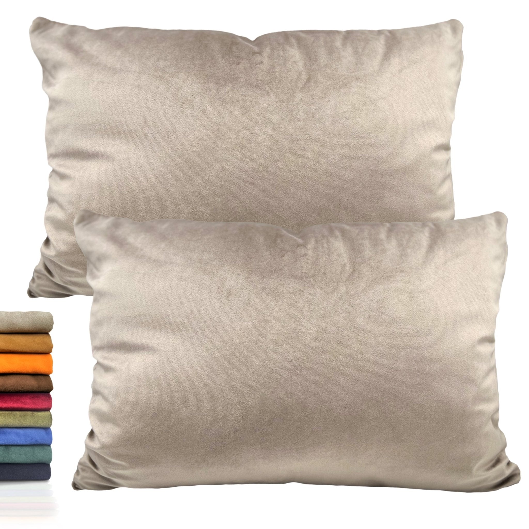 Imagen de Decoración Funda para cojín rectangular Terciopelo (Pack 2) en color 30x50 de Meishida