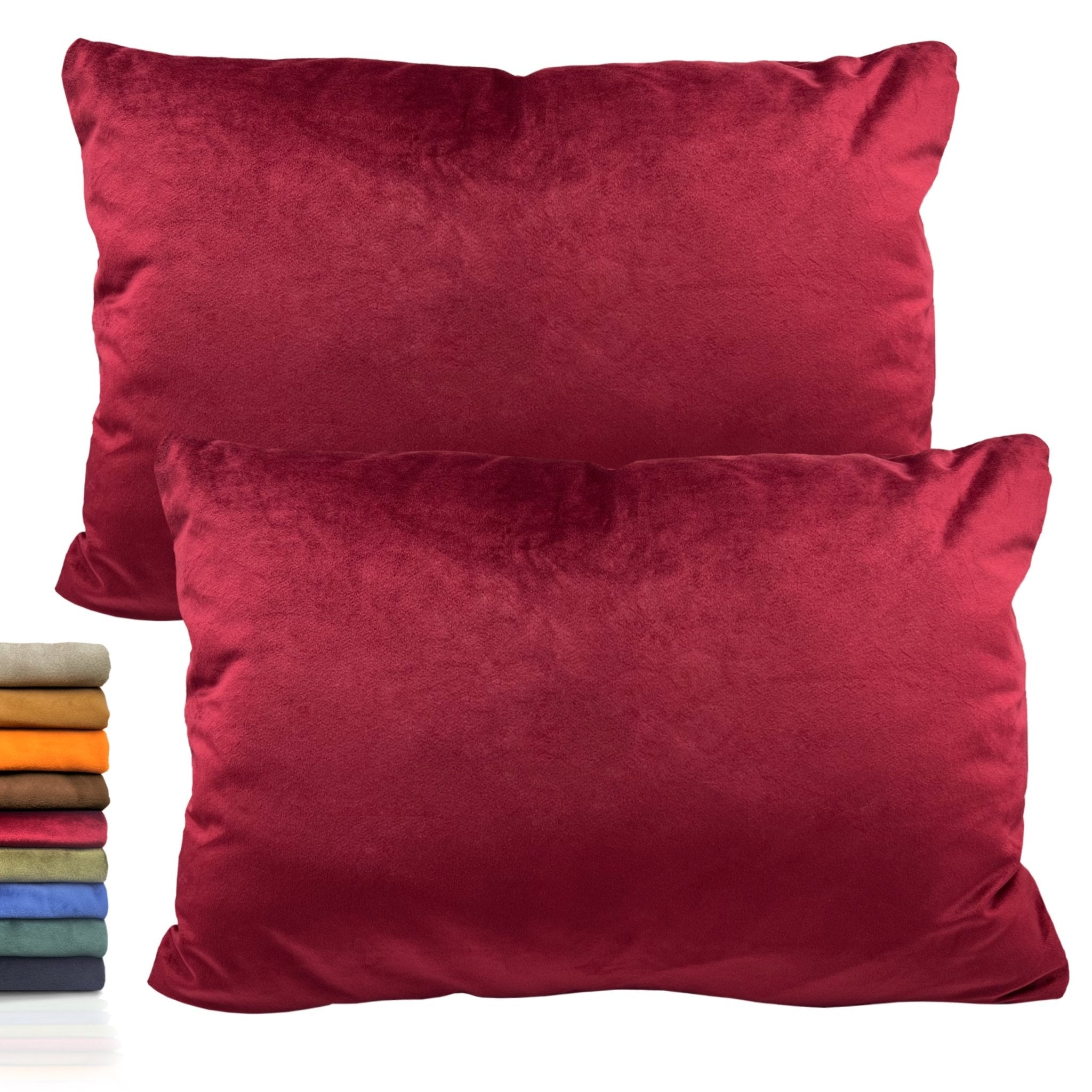 Imagen de Decoración Funda para cojín rectangular Terciopelo (Pack 2) en color 30x50 de Meishida