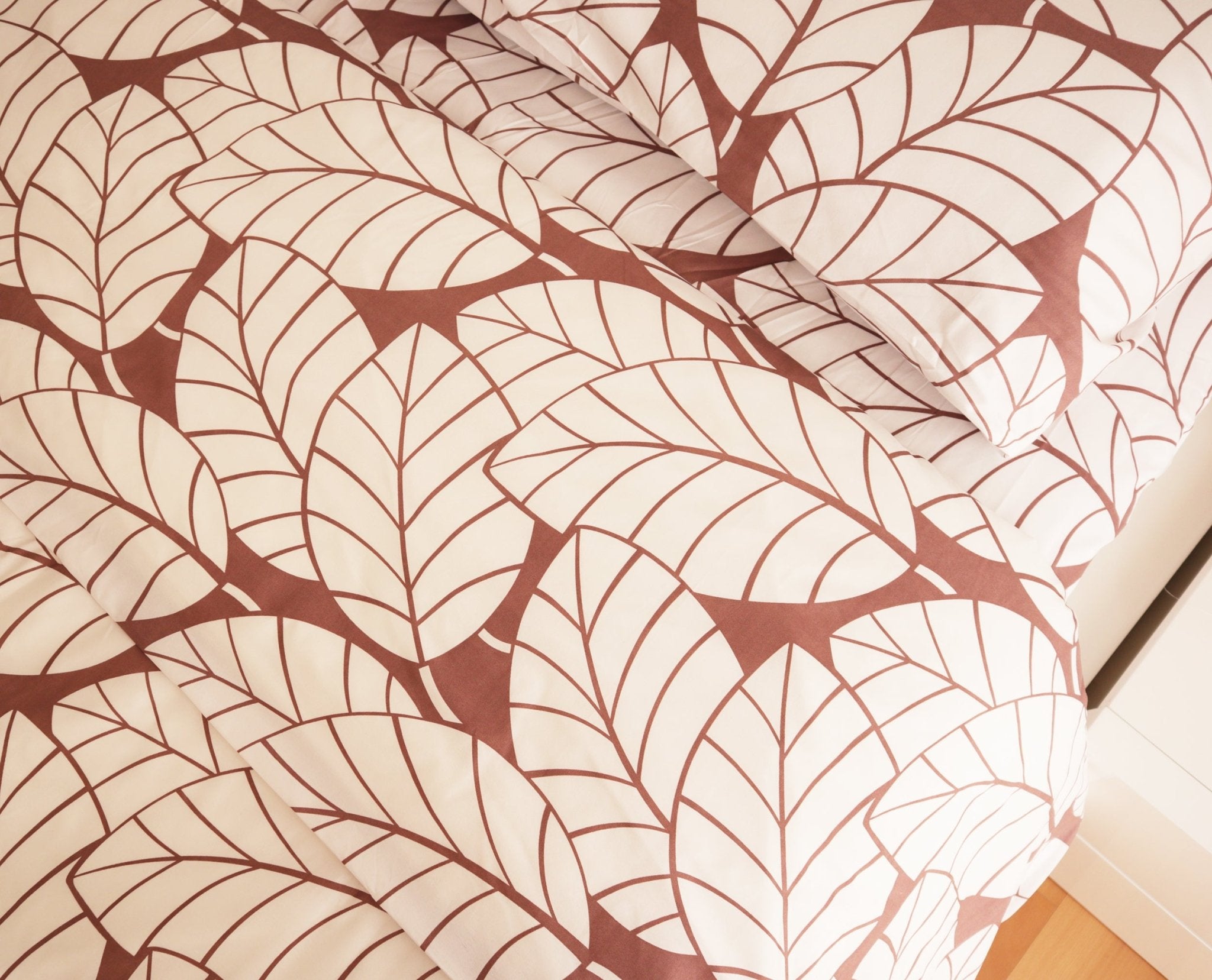 Imagen de Ropa de cama Juego de Funda Nórdica (Hojas) en color 90 de Meishida