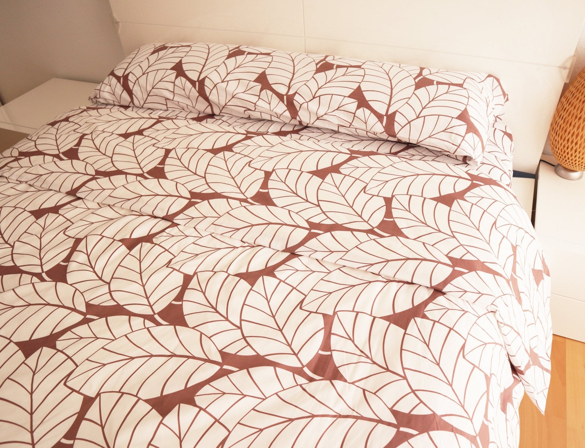 Imagen de Ropa de cama Juego de Funda Nórdica (Hojas) en color 90 de Meishida