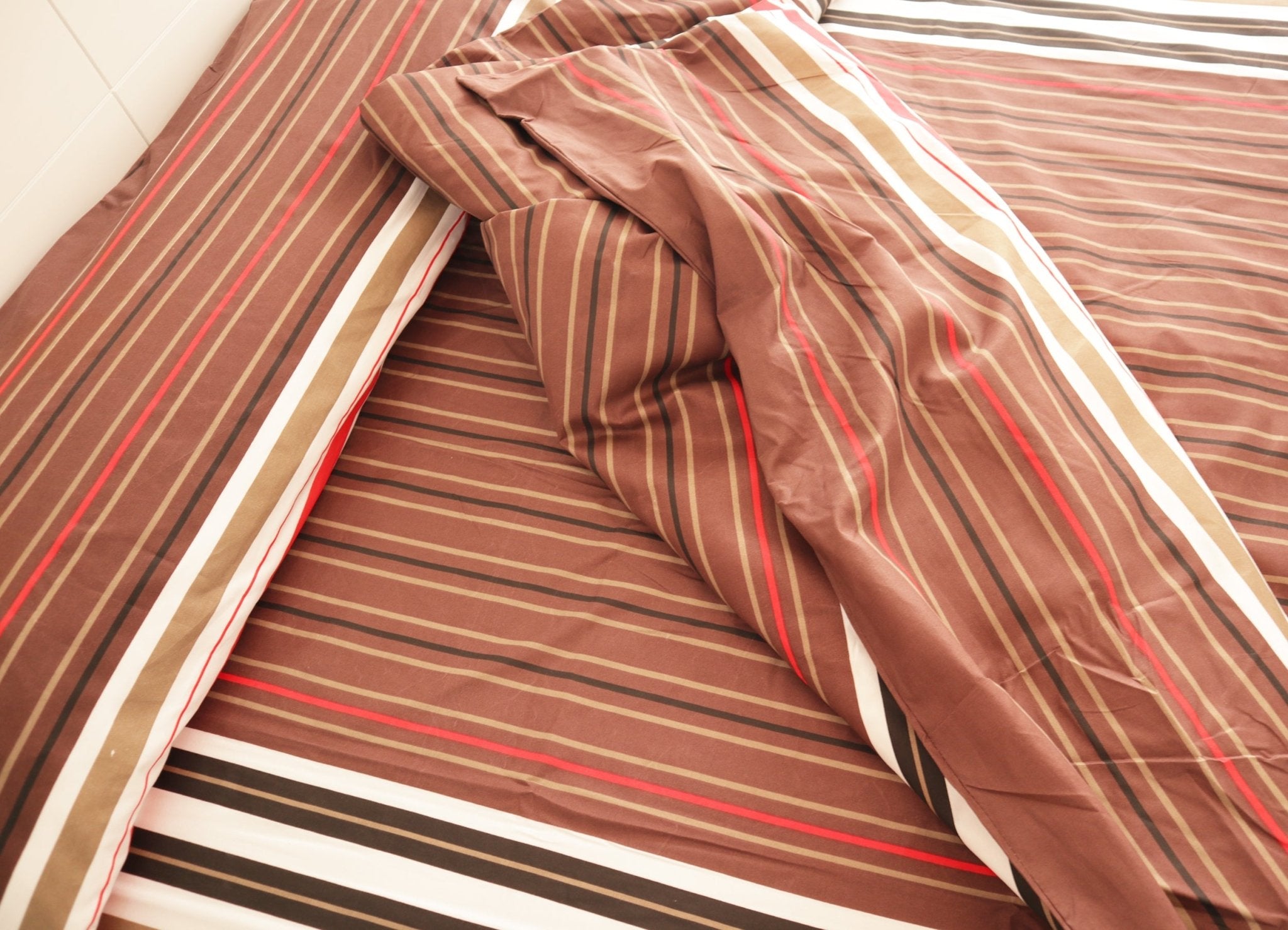 Imagen de Ropa de cama Juego de Funda Nórdica (Rayas) en color 90 de Meishida