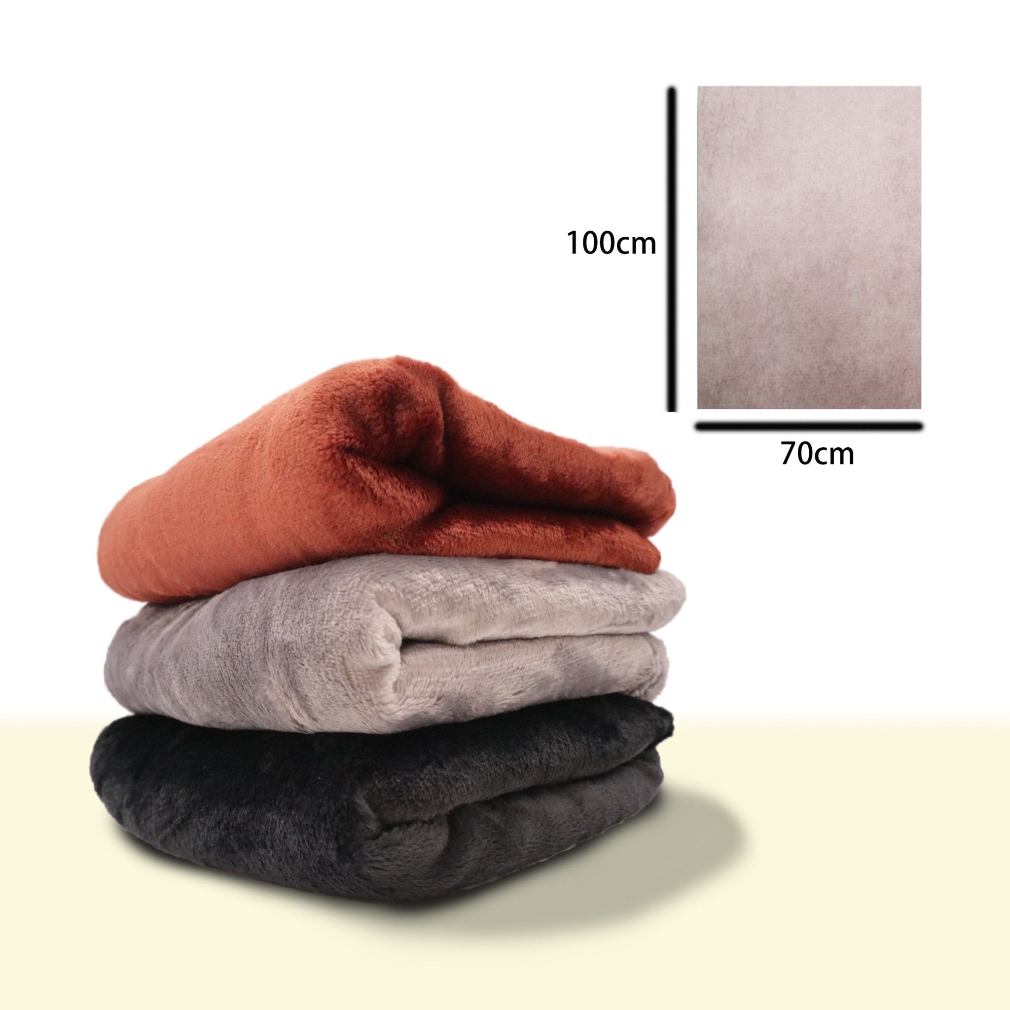 Imagen de Mantas Manta para mascotas (Pack de 3) en color 70x100 de Meishida